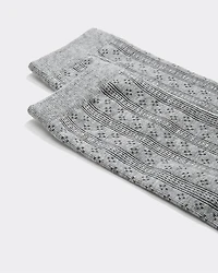 Bas classiques en mailles pointelle