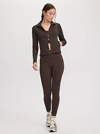 Ribbed Fitted Jacket - Hyba