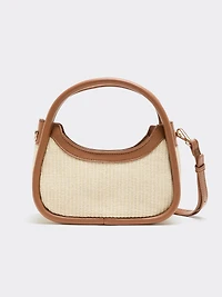 Petit sac à main en paille 