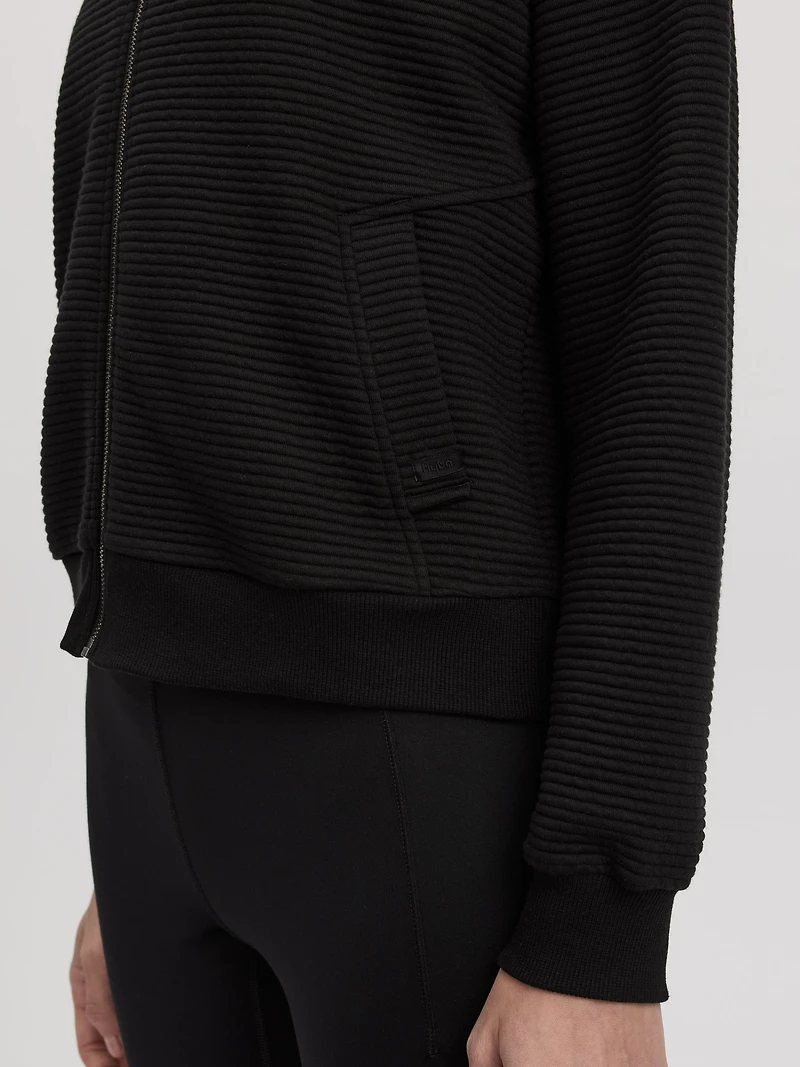 Jacquard Bomber Jacket - Hyba