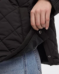 Quilted Hooded Jacket