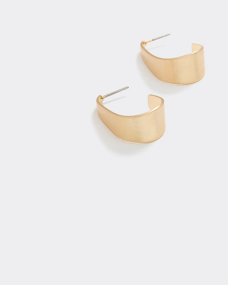 Satin-Finish Hoops