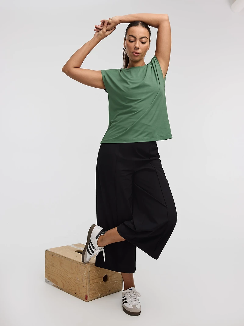 Pantacourt à jambe large - Hyba