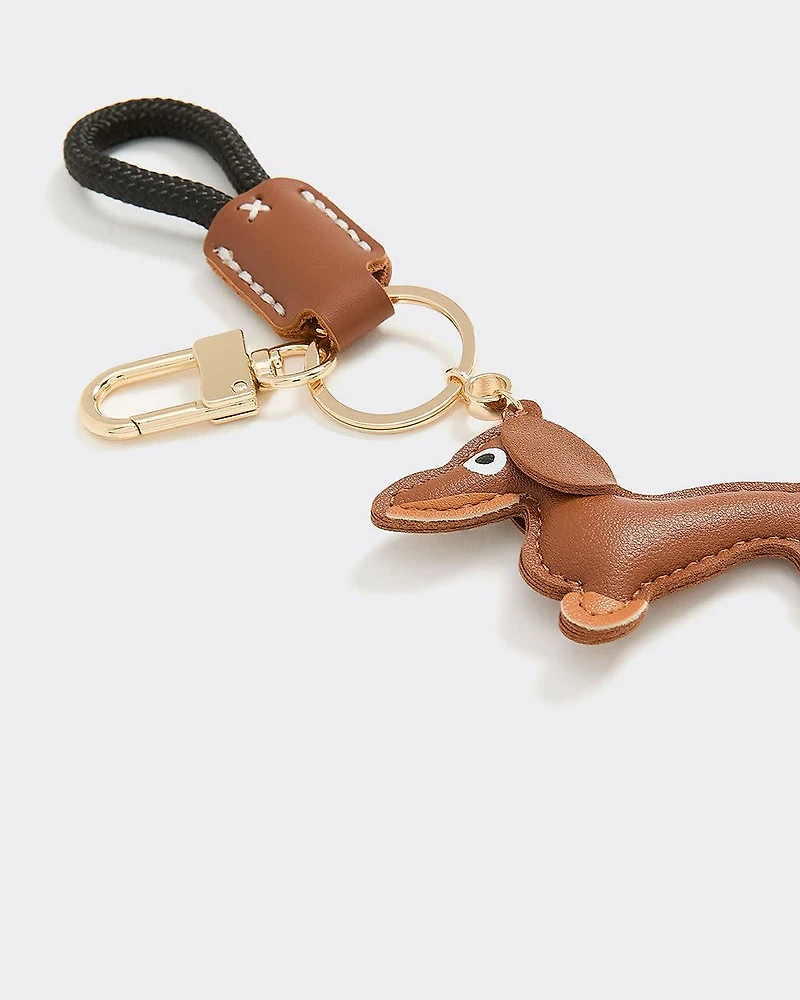 Dog Keychain Charm