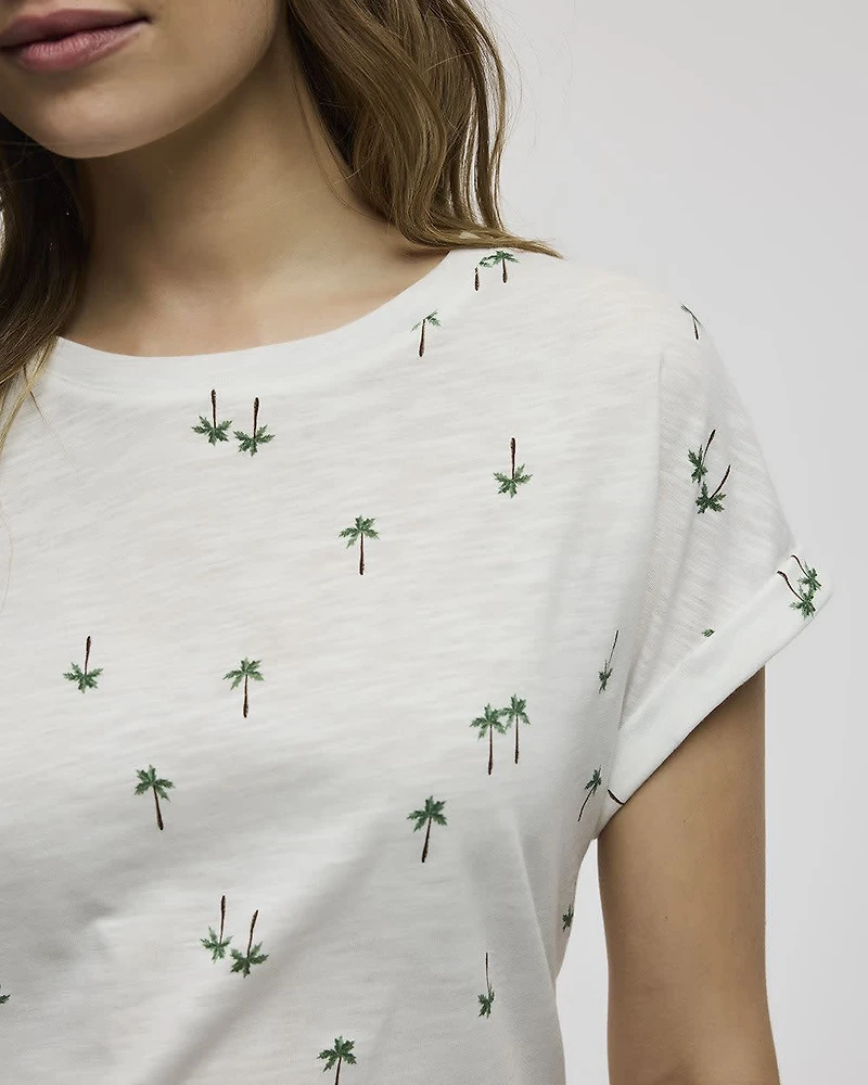 Short-Sleeve Crew-Neck Tee