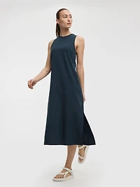 Robe midi texturée sans manches - Hyba