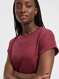 T-shirt à manches courtes et col rond