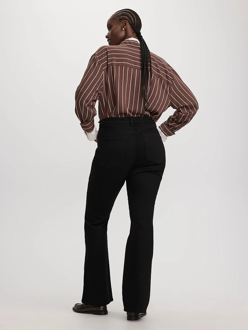 Flare-Leg High-Rise Jean - Curvy Fit