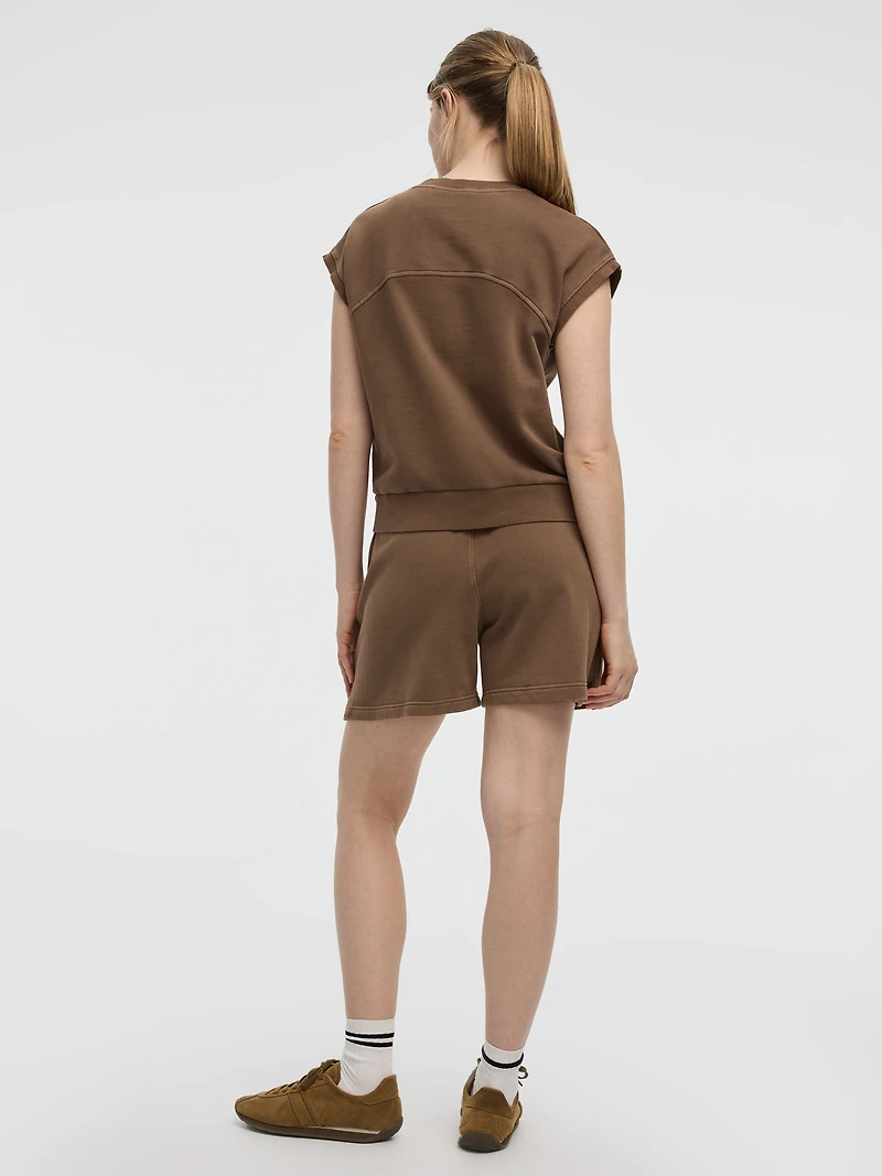 Extended-Sleeve Crew-Neck Tee - Hyba