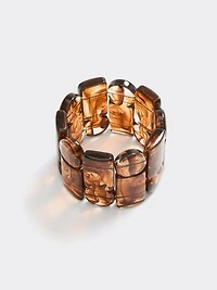 Bracelet en bâtons marbrés