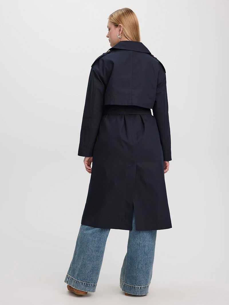 Manteau trench long