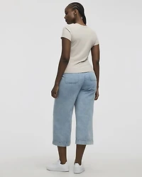 Ribbed Fitted Crew Neck T-Shirt - R Essentials