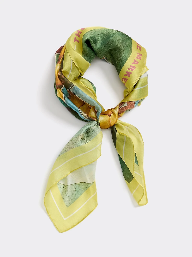 Square Scarf with Pool