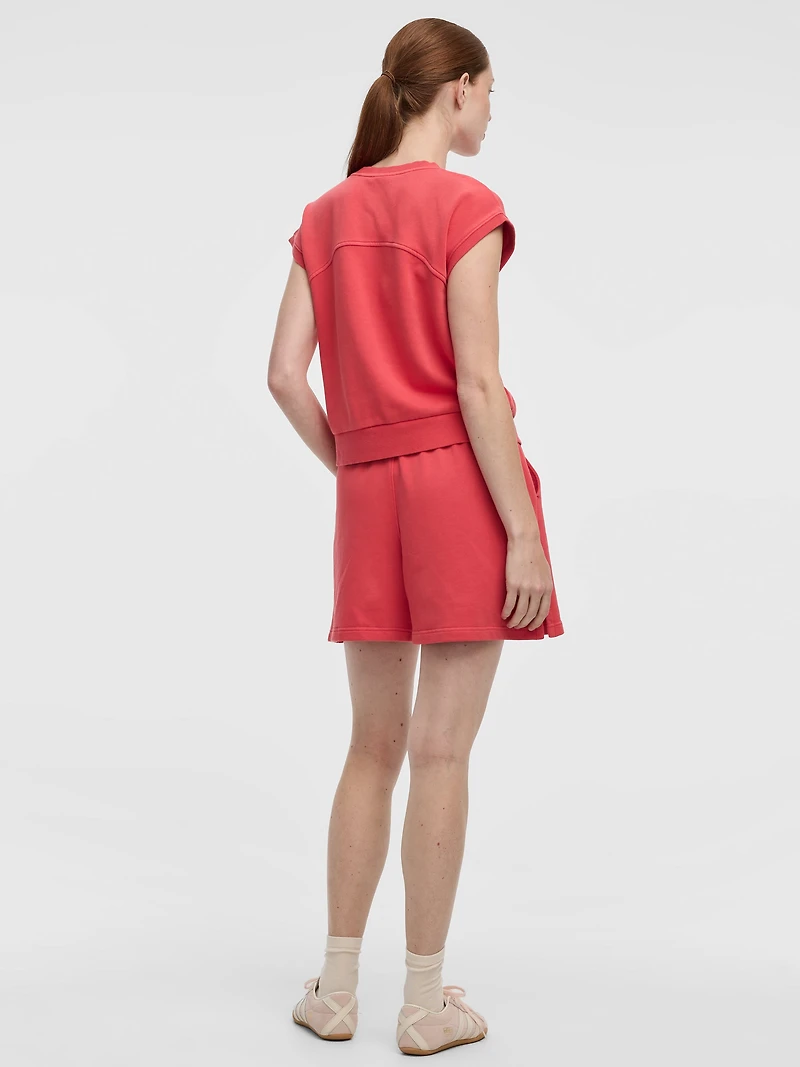 Extended-Sleeve Crew-Neck T-Shirt- Hyba