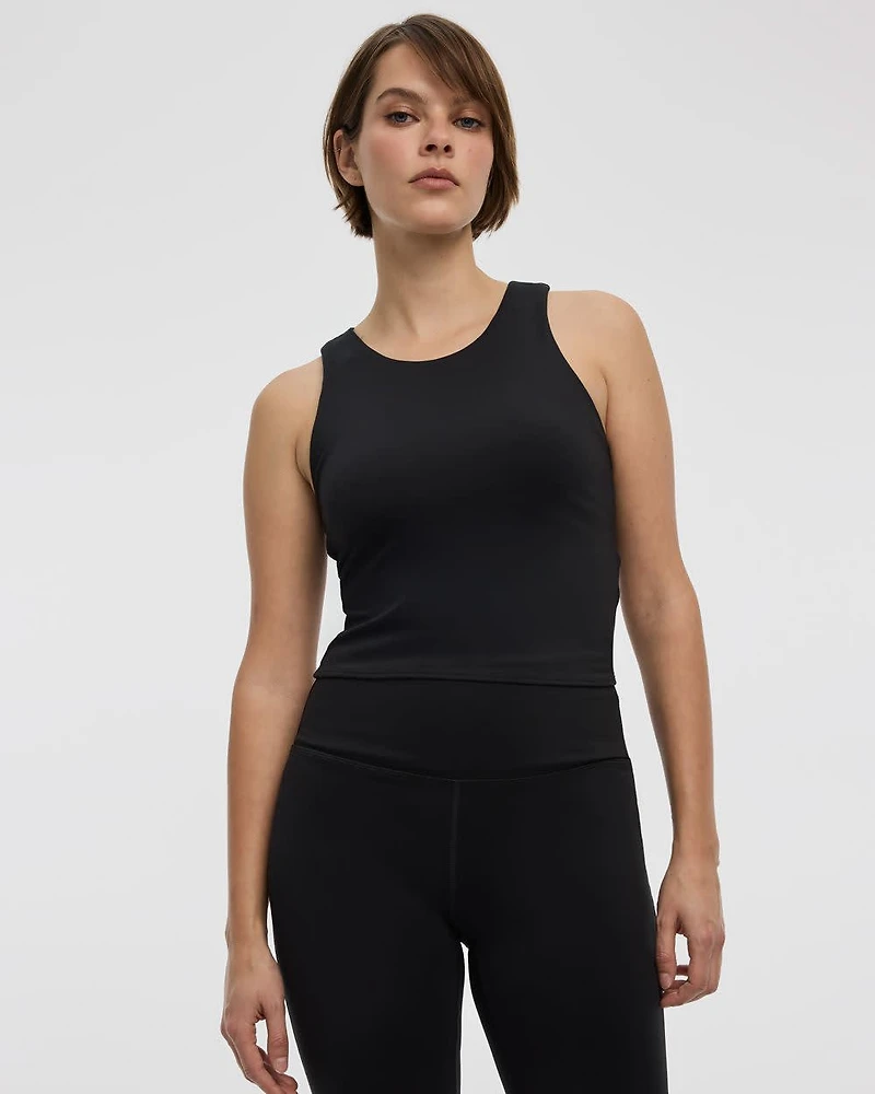 Camisole à soutien-gorge intégré avec dos ouvert - PULSE (MD) Hyba