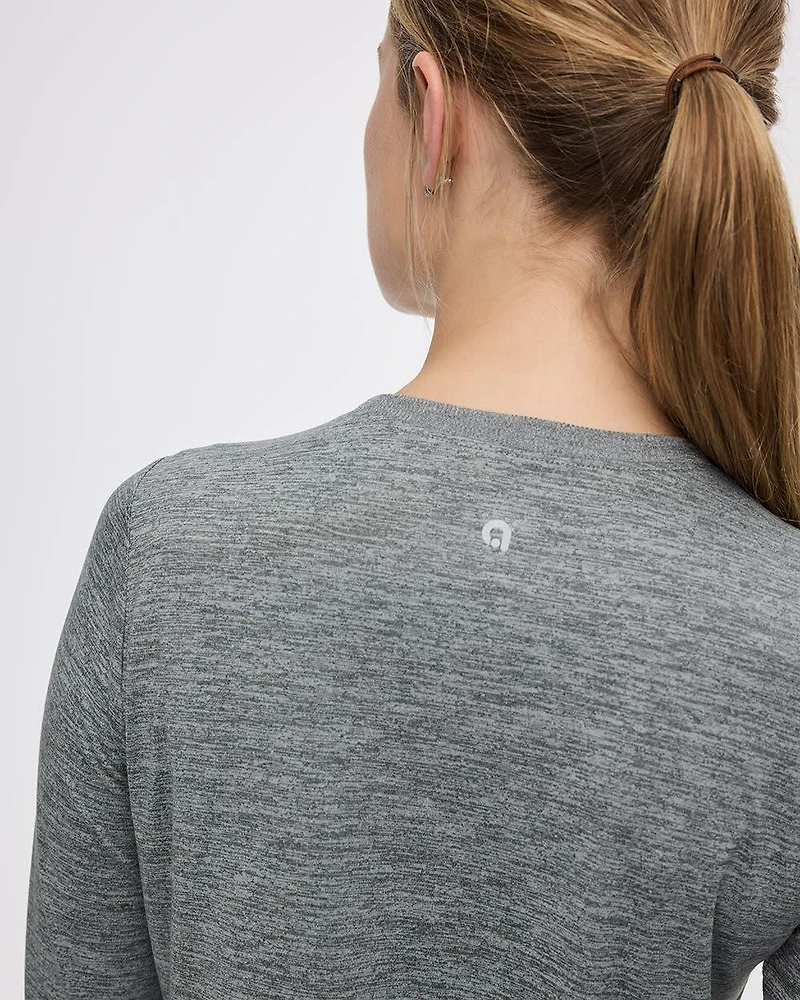 Long-Sleeve Crew-Neck T-Shirt - DRY-LUX (R) Hyba Essentials