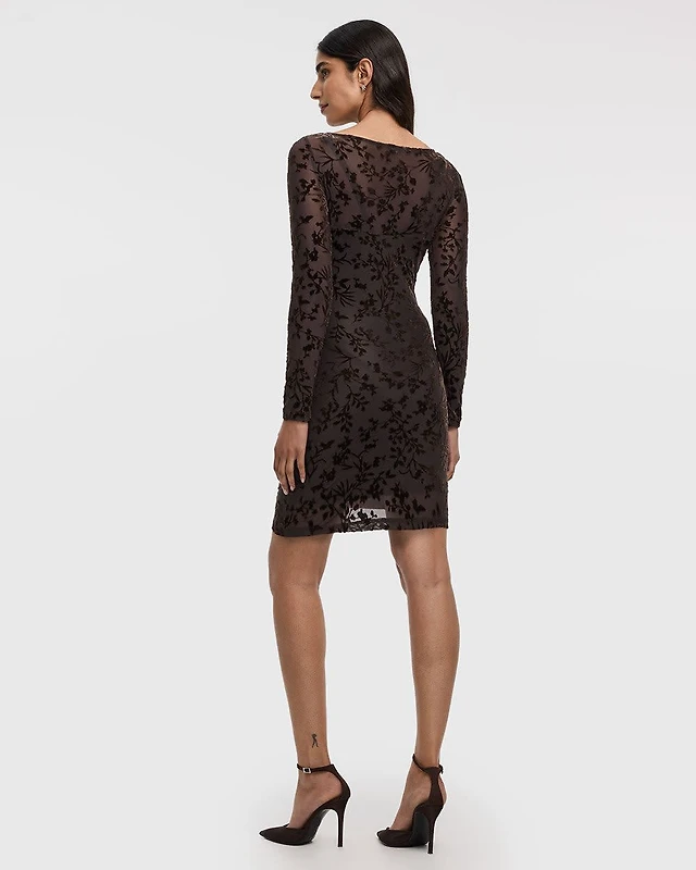 h&m jersey bodycon mini dress Women's Black Jersey bodycon mini dress