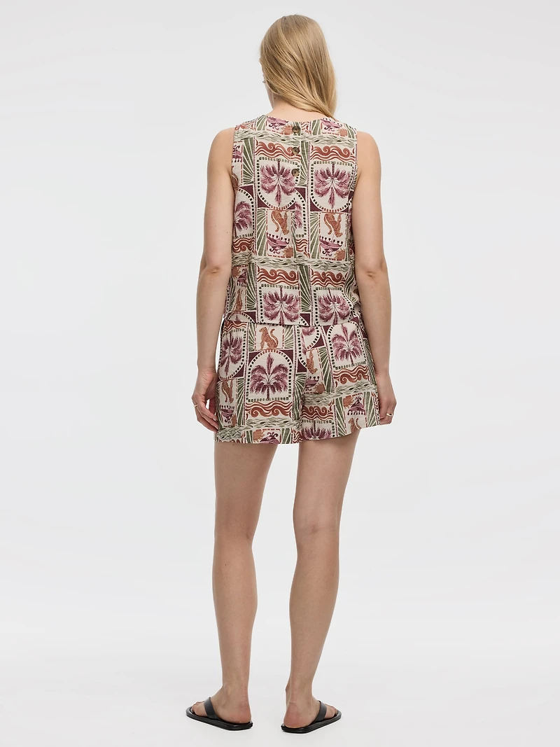 Camisole à col rond