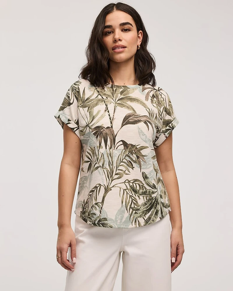 Short-Sleeve Crew-Neck Tee