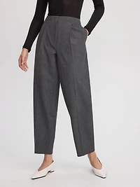 Mid-Rise Barrel Pants - The Timeless