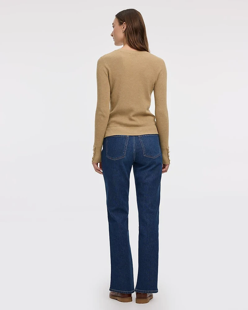 Long-Sleeve Crew-Neck Sweater