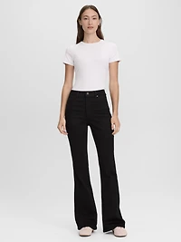 Flare-Leg High-Rise Jean