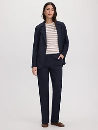 Straight-Leg High-Rise Pants