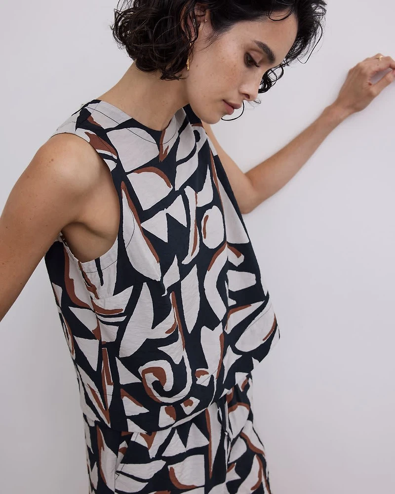 Camisole à col rond