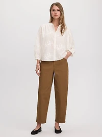 High-Rise Barrel Pant