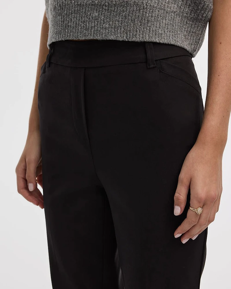 Straight-Leg High-Rise Pant - The Iconic (R)