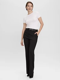 High-Rise Flare-Leg Pants