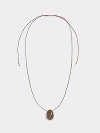 Cord Necklace with Pendant