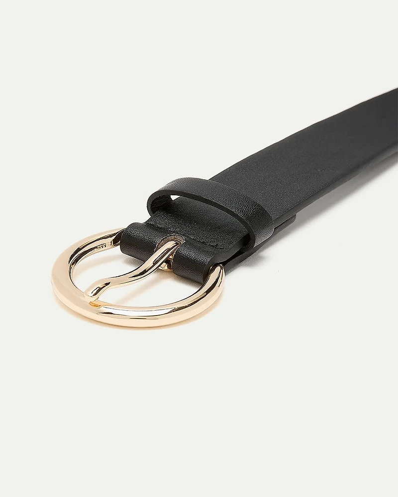 Basic Faux Leather Belt