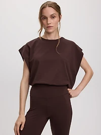 Sleeveless Crew-Neck T-Shirt