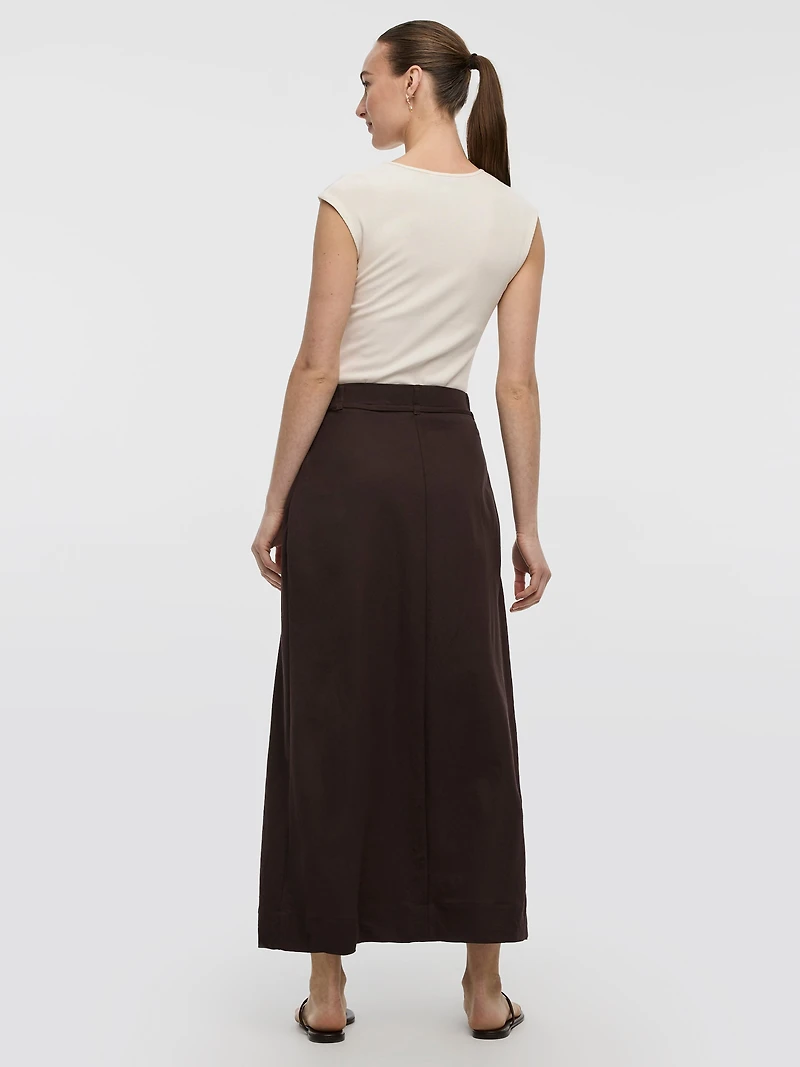 Pull-On Maxi Skirt