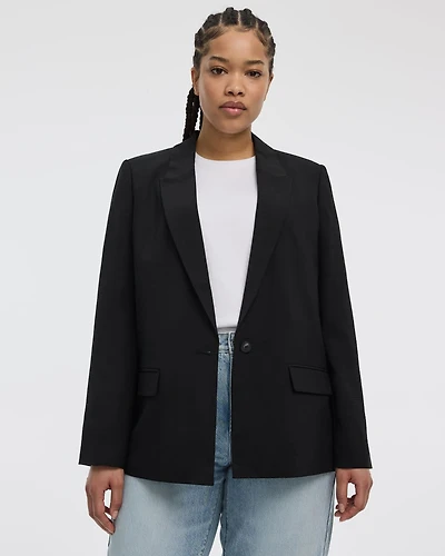 One-Button Blazer
