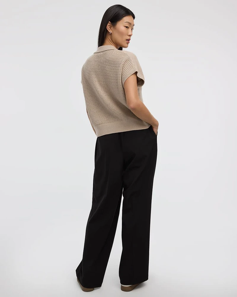 Extended-Sleeve Johnny Sweater Vest