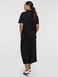 Short-Sleeve Half-Zip Polo - HYLUX Hyba