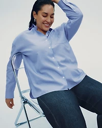 Chemise rayée à manches longues