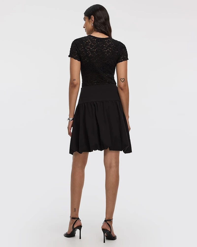 Bubble Miniskirt - The Timeless