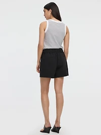 High-Rise Pull-On Shorts