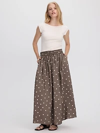 A-Line Maxi Skirt