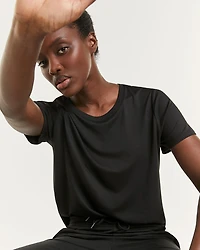 Short-Sleeve Crew-Neck Tee, Dry Lux Hyba Essentials