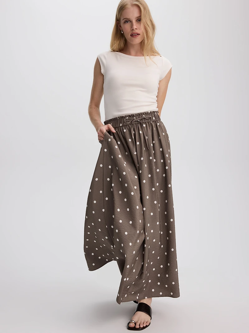Jupe maxi en silhouette A