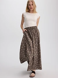Jupe maxi en silhouette A