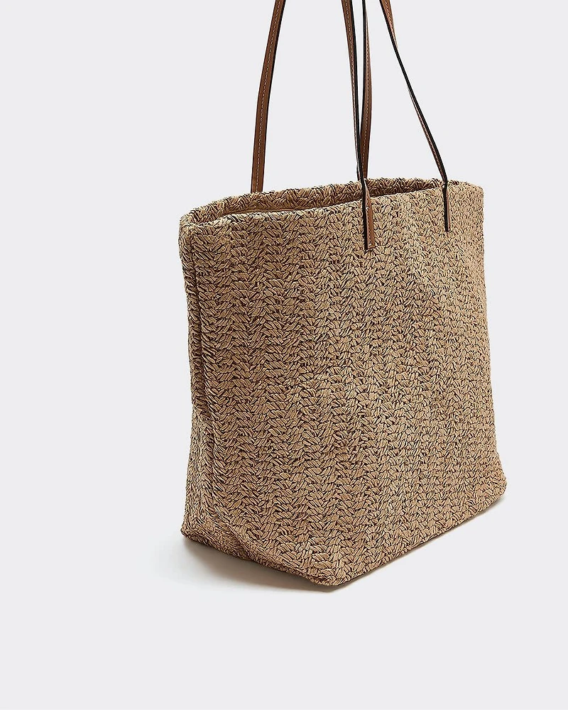 Sac fourre-tout en paille