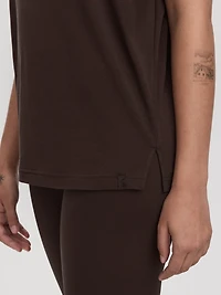 Sleeveless Crew-Neck T-Shirt - Hyba
