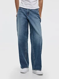 Jean ample à taille mi-haute - Coupe Courbes