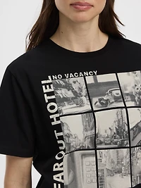 T-shirt à manches courtes et col rond