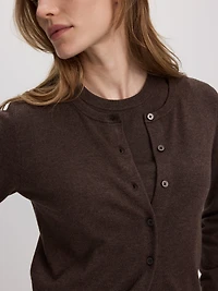 Crew-Neck Cardigan - R Essentials